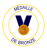 Médaille de bronze de la chambres des métiers 65
